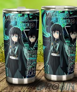 Muichiro Tokito Stainless Steel Tumbler Cup Custom Demon Slayer Anime Muichiro Tokito Stainless Steel Tumbler Cup Custom Demon Slayer Anime