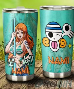 Nami Stainless Steel Tumbler Cup Custom One Piece Anime