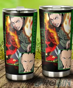 Nara Shikamaru Stainless Steel Tumbler Cup Custom Anime
