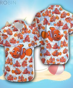 Nemo Disney Hawaiian Summer Tropical Hawaiian Shirt
