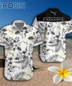 Newcastle Falcons Hawaiian Shirt And Shorts