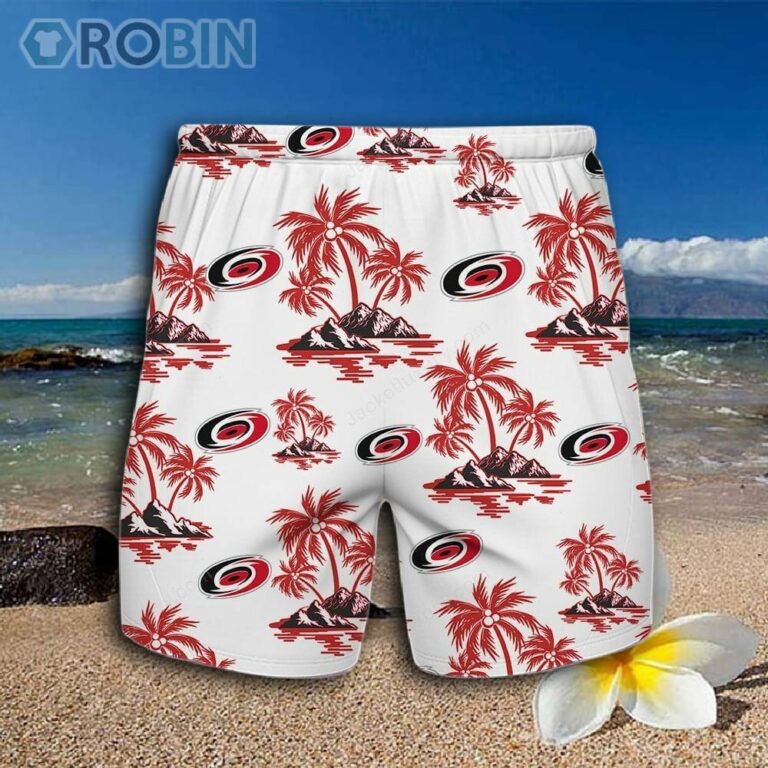 NHL Carolina Hurricanes 3D Hawaiian Shirt And Shorts