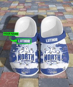 North Melbourne Football Club Crocs Shoes