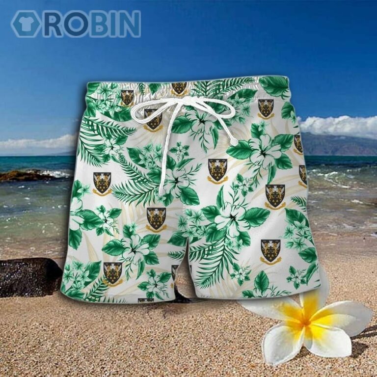 Northampton Saints Hawaiian Shirt And Shorts