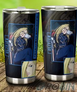 Olivier Armstrong Stainless Steel Tumbler Cup Custom Fullmetal Alchemist Anime