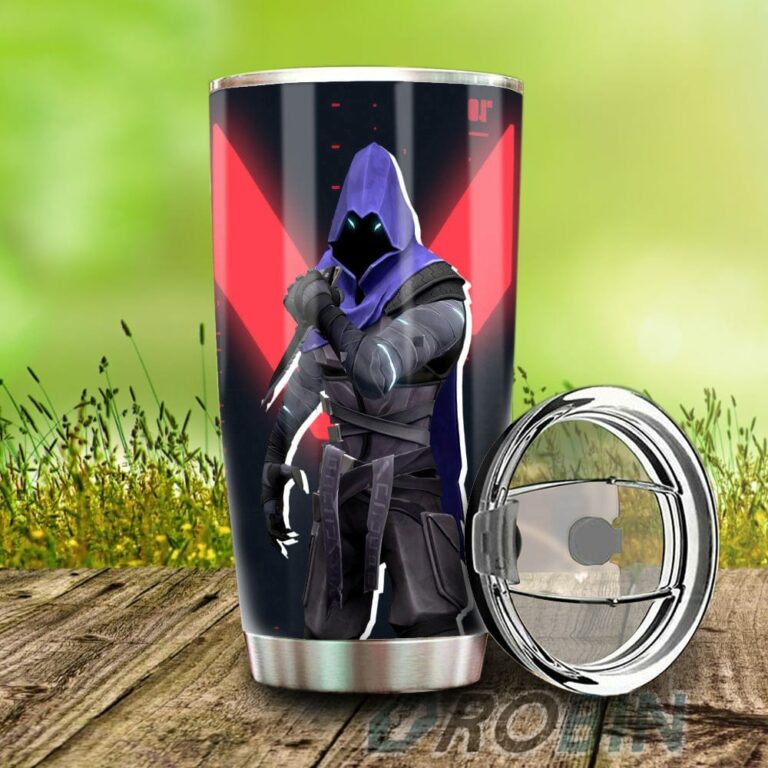 Omen Stainless Steel Tumbler Cup Custom Valorant Agent
