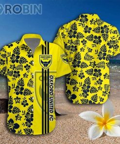 Oxford United FC 3D Hawaiian Shirt And Shorts
