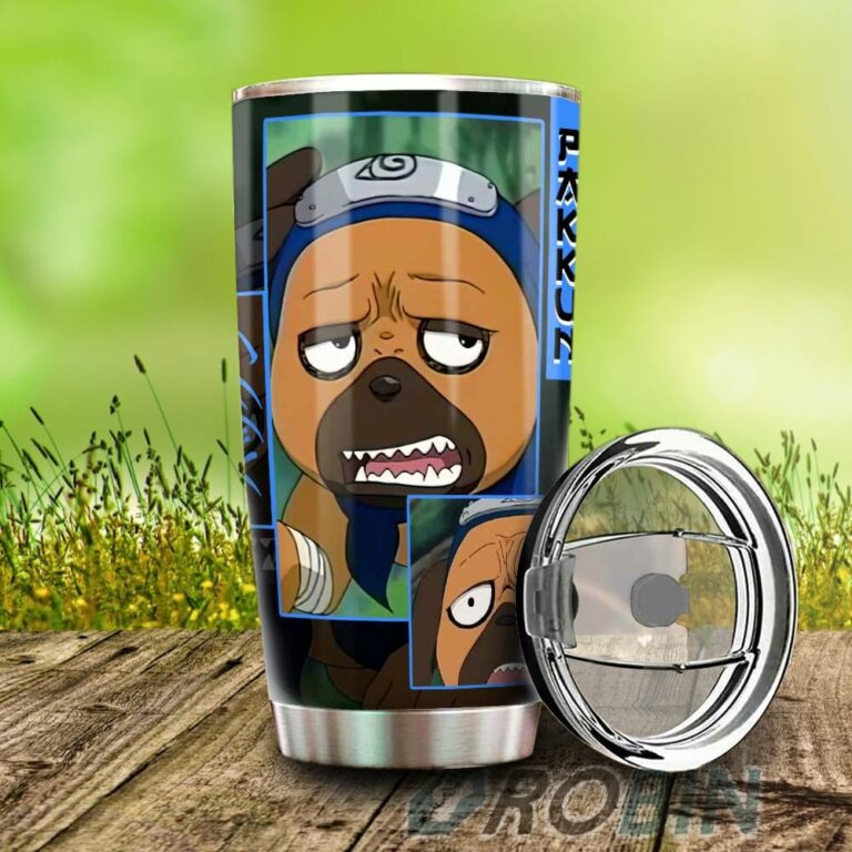 Pakkun Stainless Steel Tumbler Cup Custom Anime