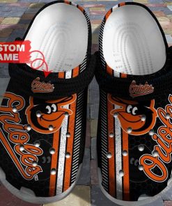 Personalized Name Baltimore Orioles Crocs