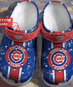 Personalized Name Chicago Cubs Crocs