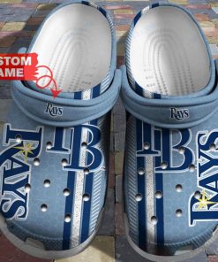 Personalized Name Tampa Bay Rays Crocs