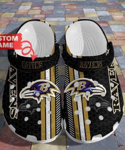 Personalized NFL Football Baltimore Ravens Crocs