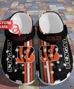 Personalized NFL Football Cincinnati Bengals Crocs