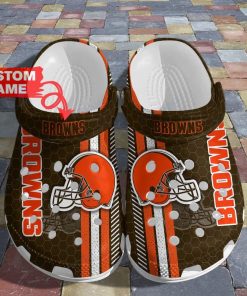 Personalized NFL Football Cleveland Browns Crocs