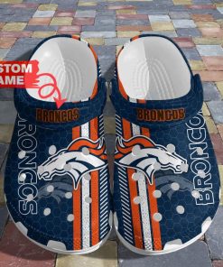 Personalized NFL Football Denver Broncos Crocs
