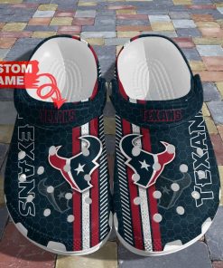 Personalized NFL Football Houston Texans Crocs