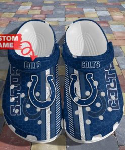 Personalized NFL Football Indianapolis Colts Crocs