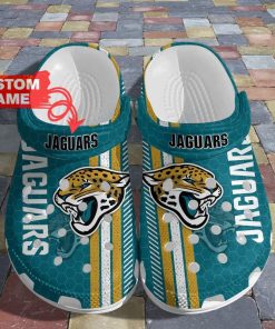 Personalized NFL Football Jacksonville Jaguars Crocs
