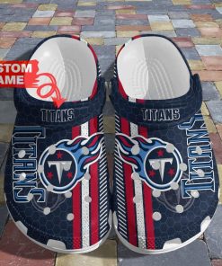 Personalized NFL Football Tennessee Titans Crocs