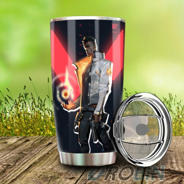 Phoenix Stainless Steel Tumbler Cup Custom Valorant Agent