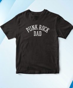 Punk Rock Dad Shirt, Punker Rocker Ska Guitar Bass Drum Shirt