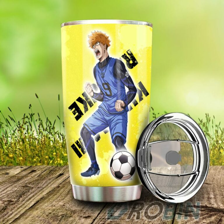 Rensuke Kunigami Stainless Steel Tumbler Cup Custom Blue Lock Anime