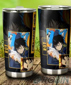 Roy Mustang Stainless Steel Tumbler Cup Custom Fullmetal Alchemist Anime Roy Mustang Stainless Steel Tumbler Cup Custom Fullmetal Alchemist Anime