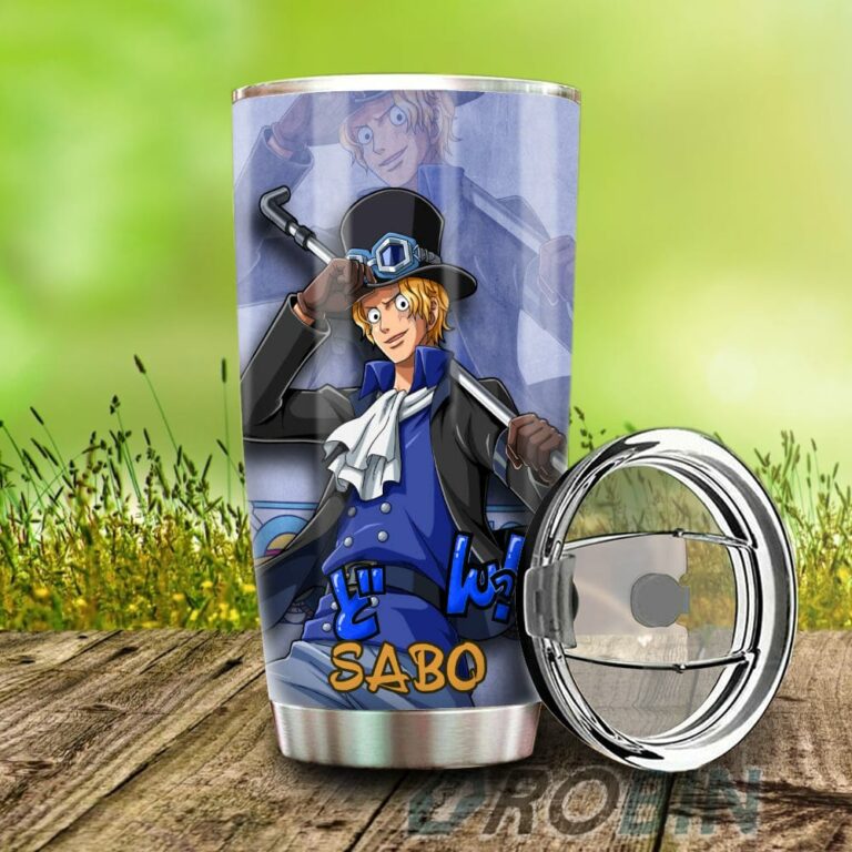 Sabo Stainless Steel Tumbler Cup Custom One Piece Anime