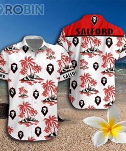 Salford City Hawaiian Shirt And Shorts