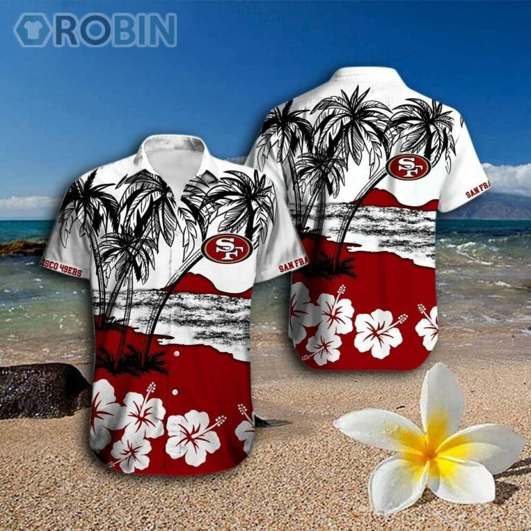 San Francisco 49ers Hawaiian Shirt And Shorts