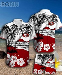 San Francisco 49ers Hawaiian Shirt And Shorts San Francisco 49ers Hawaiian Shirt And Shorts