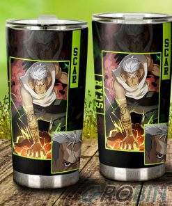 Scar Stainless Steel Tumbler Cup Custom Fullmetal Alchemist Anime