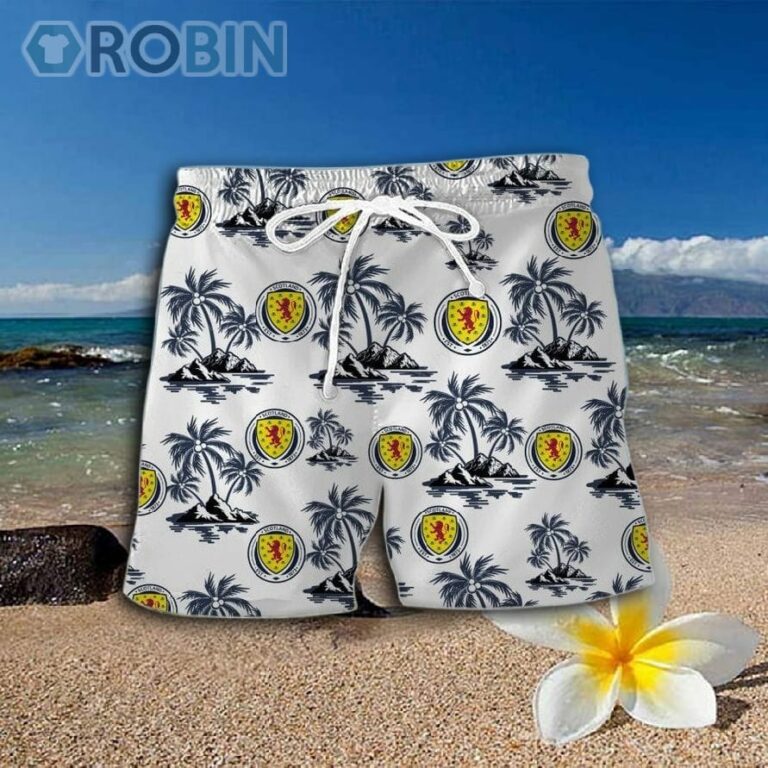 Scotland National Football Team Hawaiian Shirt And Shorts