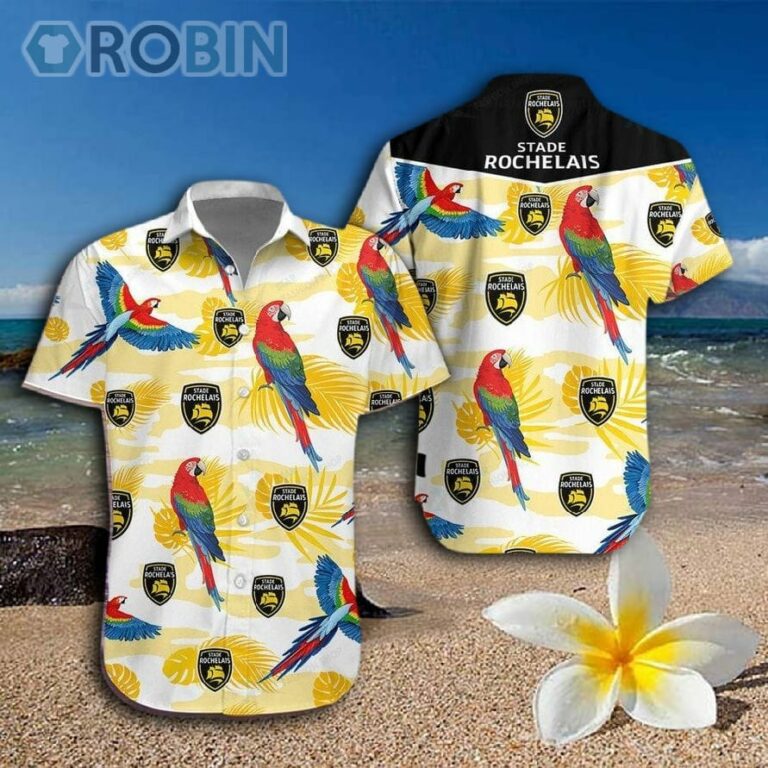 Stade Rochelais Hawaiian Shirt And Shorts