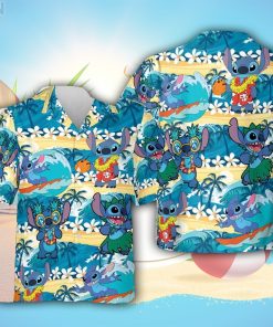 Stitch Disney Tropical Hawaiian Shirt