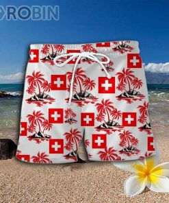 Switzerland National Football Team Hawaiian Shirt And Shorts