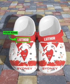 Sydney Swans Crocs Shoes Sydney Swans Crocs Shoes