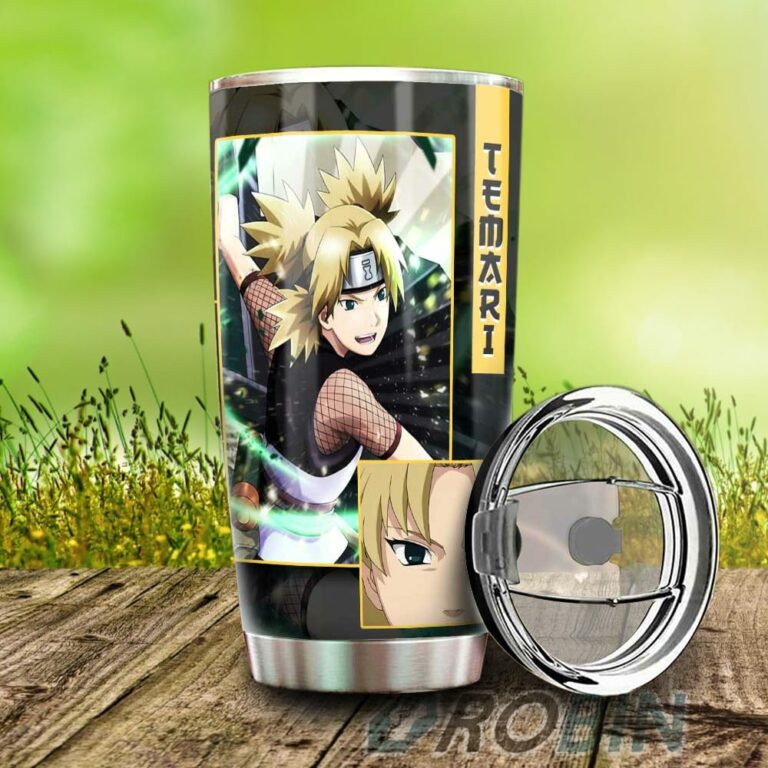 Temari Stainless Steel Tumbler Cup Custom Anime
