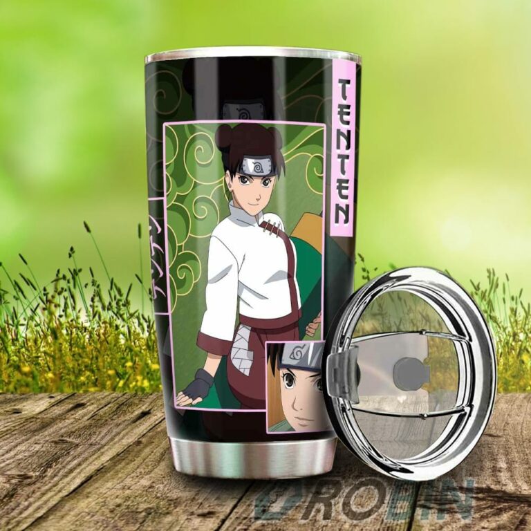 Tenten Stainless Steel Tumbler Cup Custom Anime