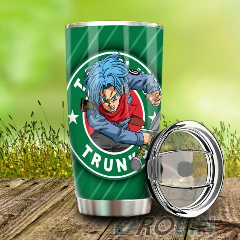 Trunks Stainless Steel Tumbler Cup Custom Dragon Ball Anime