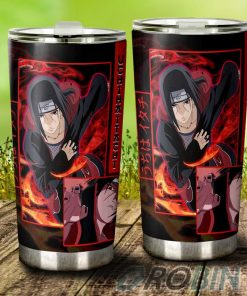 Uchiha Itachi Stainless Steel Tumbler Cup Custom Anime