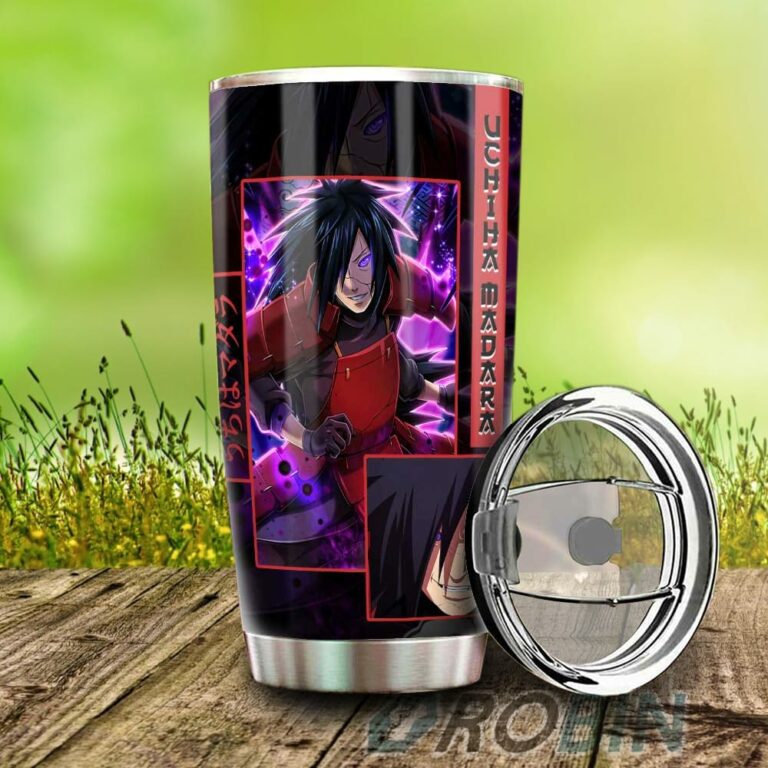 Uchiha Madara Stainless Steel Tumbler Cup Custom Anime