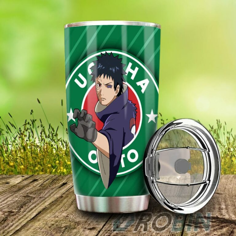 Uchiha Obito Stainless Steel Tumbler Cup Custom Naruto Anime