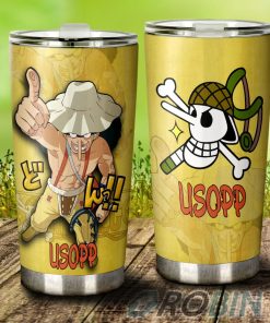 Usopp Stainless Steel Tumbler Cup Custom One Piece Anime