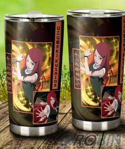 Uzumaki Kushina Stainless Steel Tumbler Cup Custom Anime