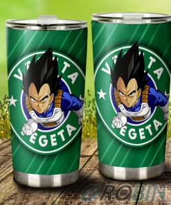 Vegeta Stainless Steel Tumbler Cup Custom Dragon Ball Anime