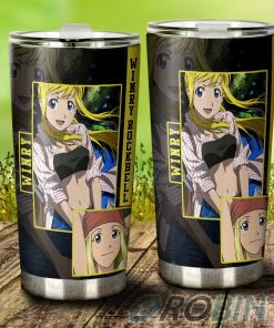 Winry Rockbell Stainless Steel Tumbler Cup Custom Fullmetal Alchemist Anime