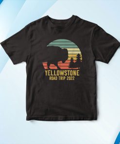 Yellowstone National Park Family Road Trip 2022 Matching Shirt