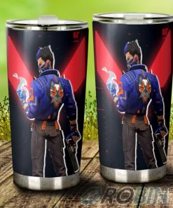 Yoru Stainless Steel Tumbler Cup Custom Valorant Agent