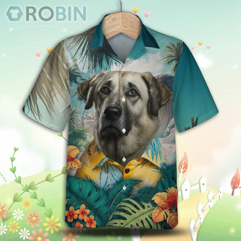 Anatolian Shepherd AI Tropical Hawaiian Shirt, For Love Dog Shirt